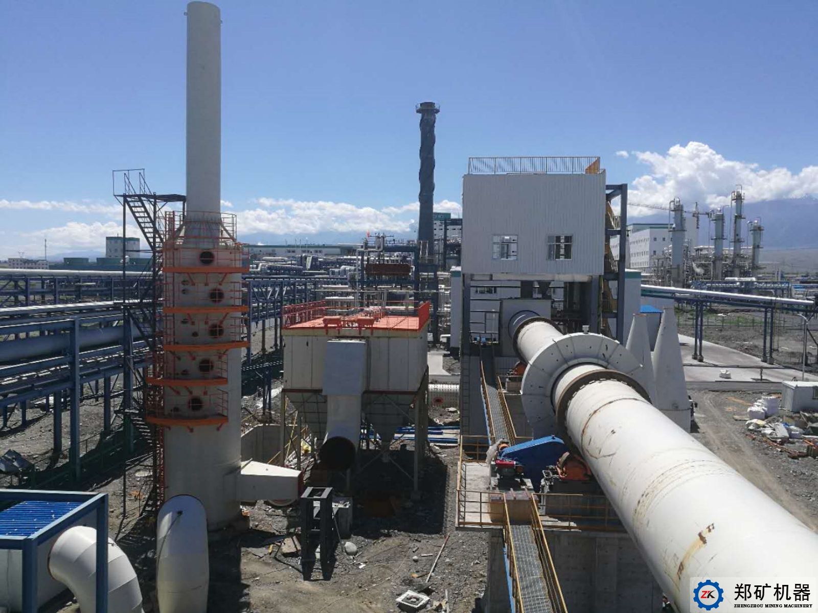 新疆烏蘇400TPD活性鈣生產線及配套煤粉制備系統(tǒng)項目